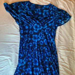 Chaps Blue Dress